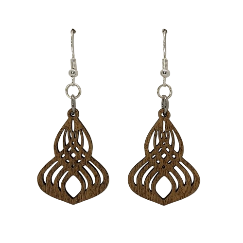 Filigree Teardrop