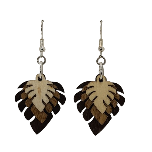 Tri-Tone Layered Leaf